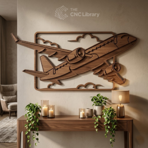 Airplane Wall Art SVG