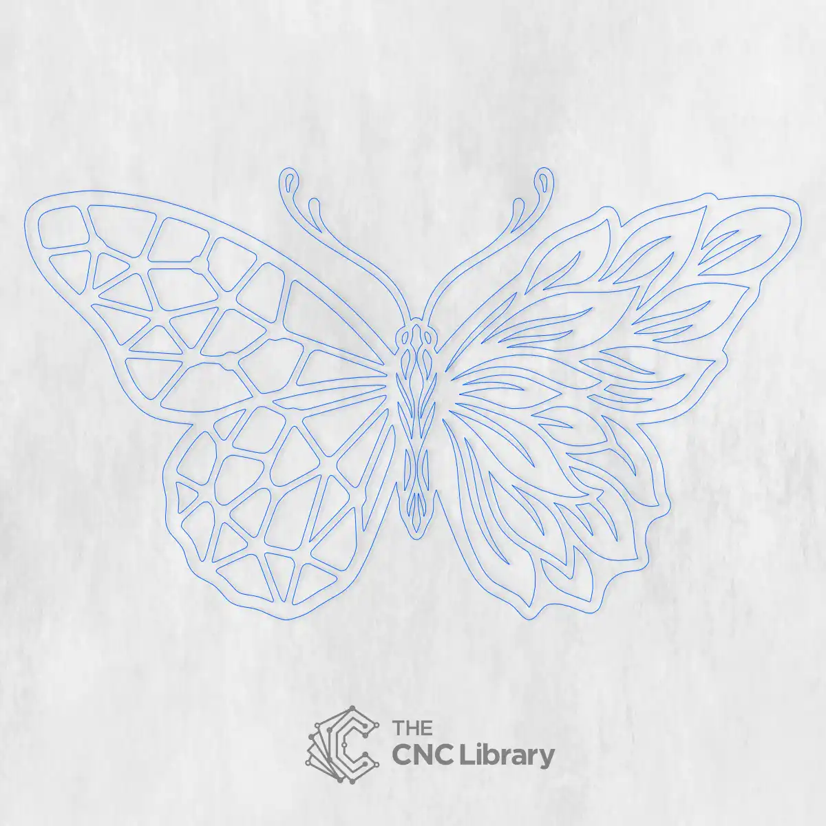 Ornate Arabesque Gate Panel Wireframe