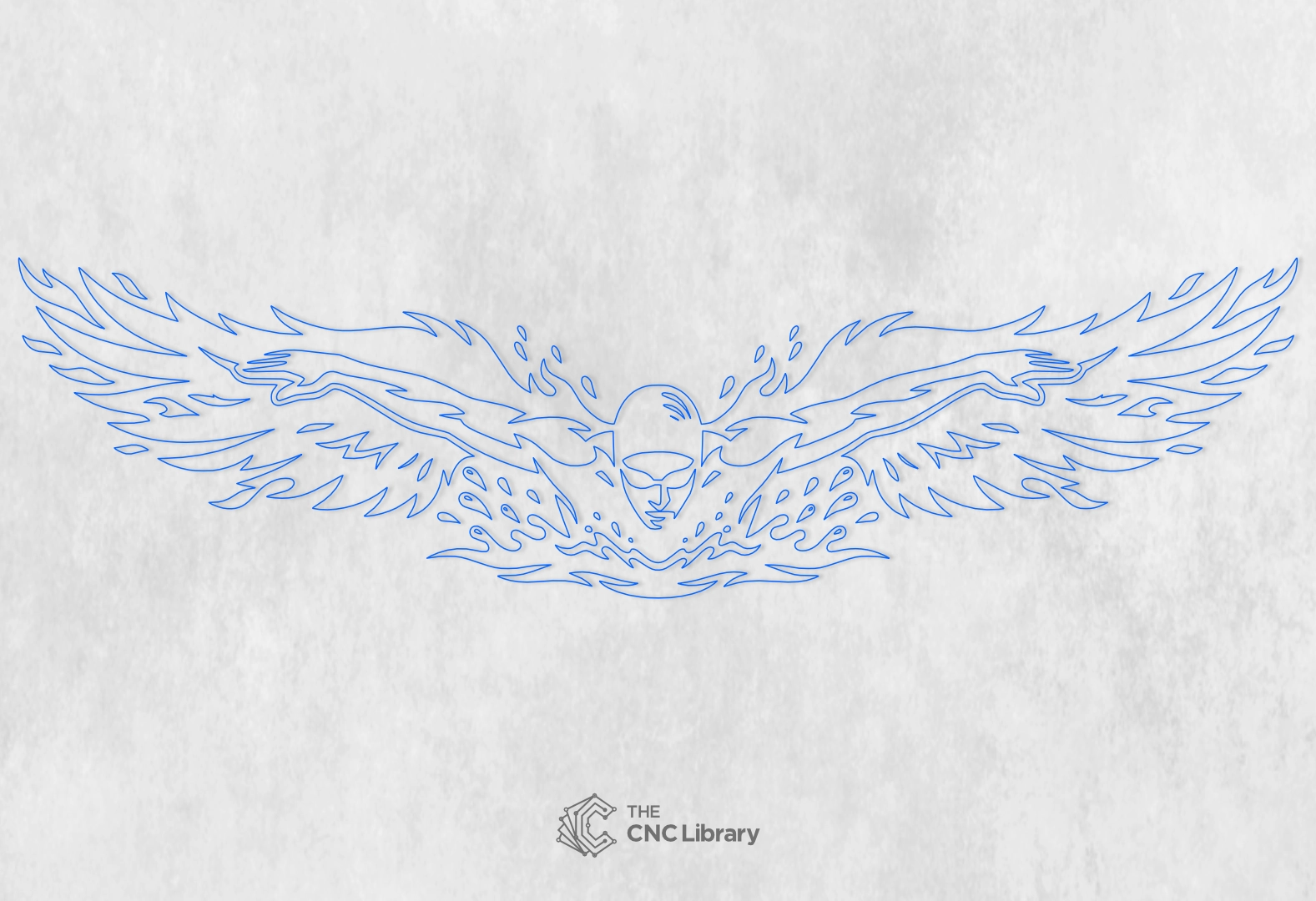 butterfly swimmer cnc file