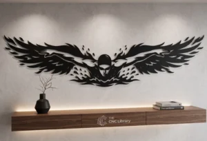 butterfly swimmer cnc file