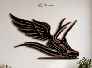 winged foot track field cnc file